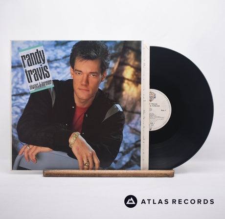 Randy Travis Always & Forever LP Vinyl Record - Front Cover & Record