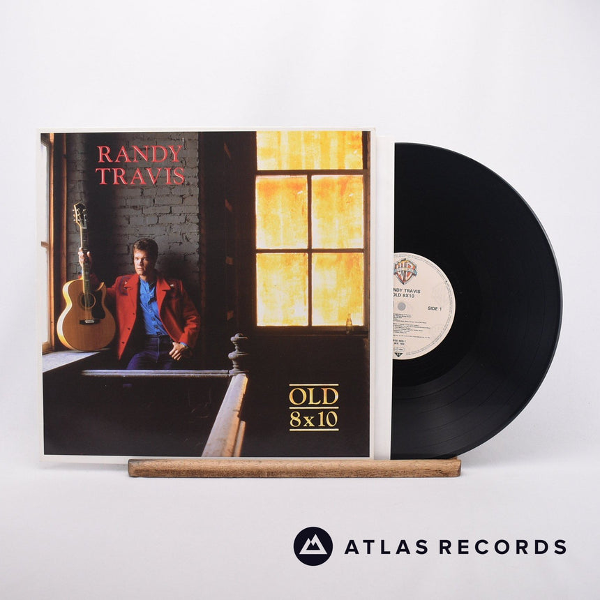 Randy Travis Old 8x10 LP Vinyl Record - Front Cover & Record