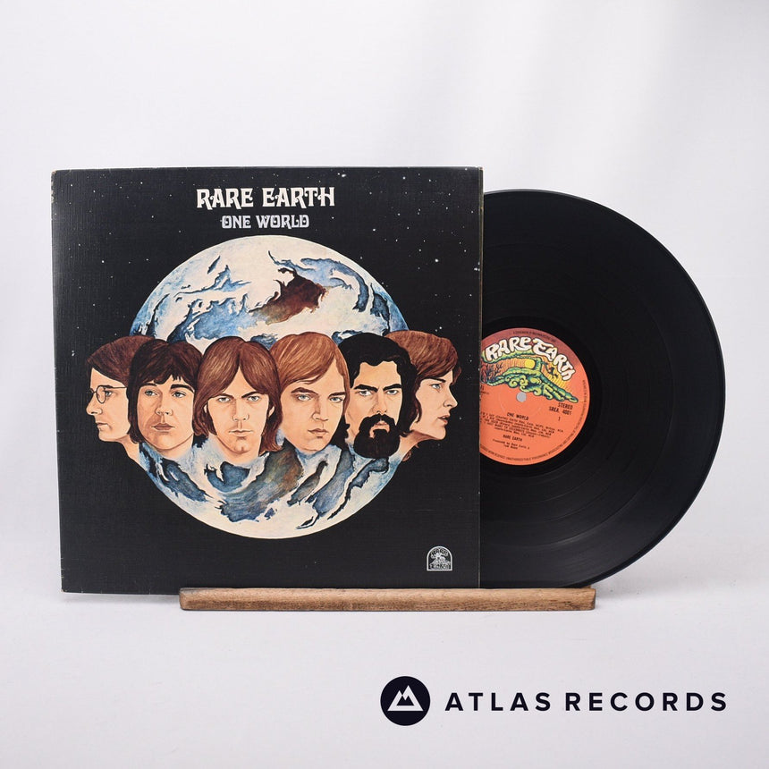 Rare Earth One World LP Vinyl Record - Front Cover & Record