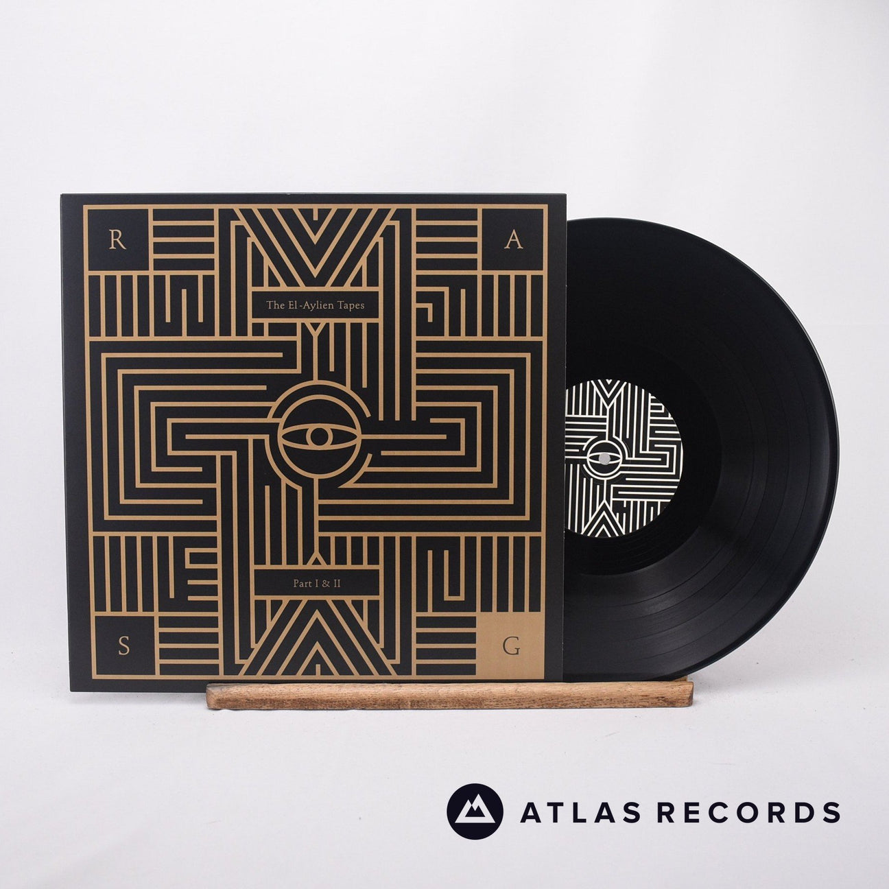 Ras G The El-Aylien Tapes Parts I & II LP Vinyl Record - Front Cover & Record