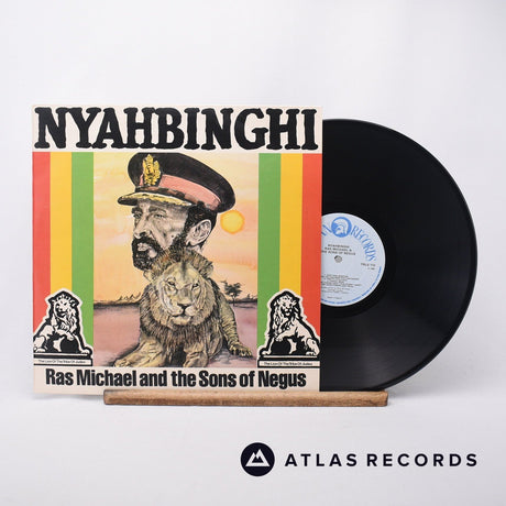 Ras Michael & The Sons Of Negus Nyahbinghi LP Vinyl Record - Front Cover & Record