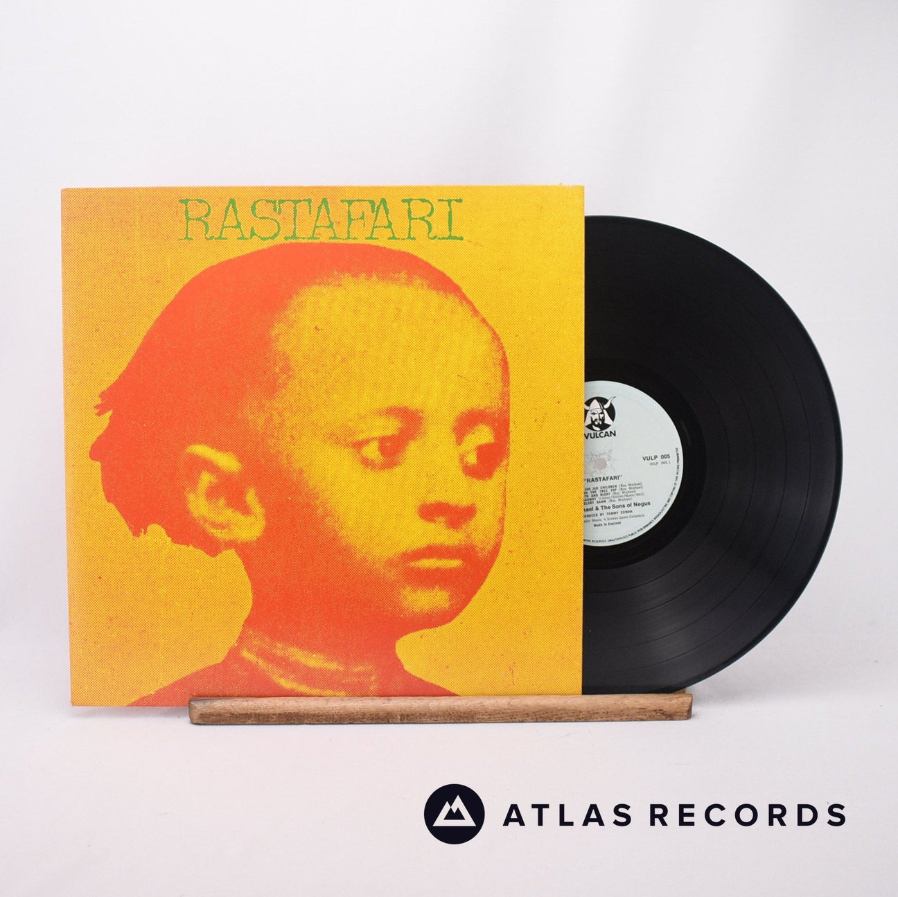 Ras Michael & The Sons Of Negus Rastafari LP Vinyl Record - Front Cover & Record