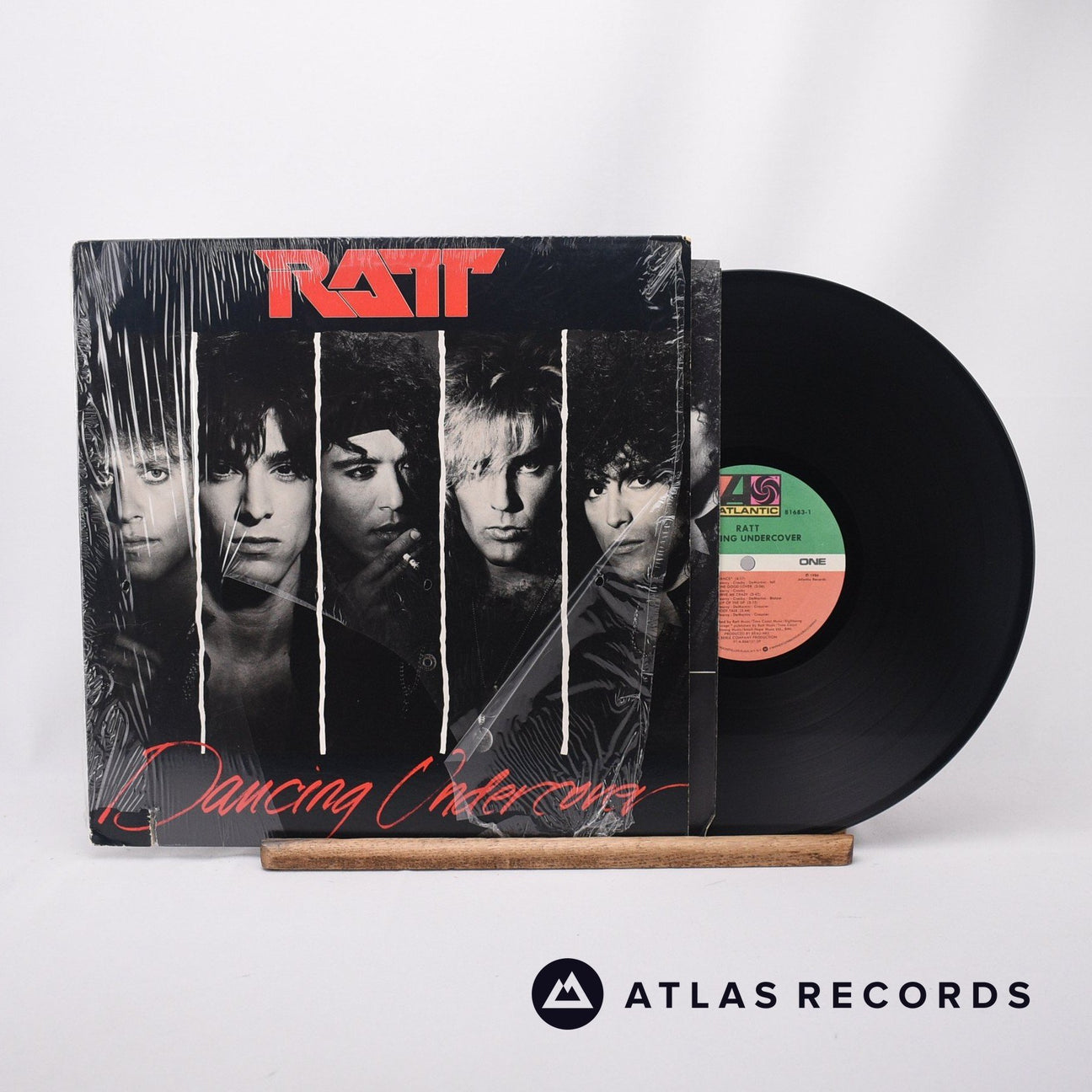 Ratt Dancing Undercover LP Vinyl Record - Front Cover & Record