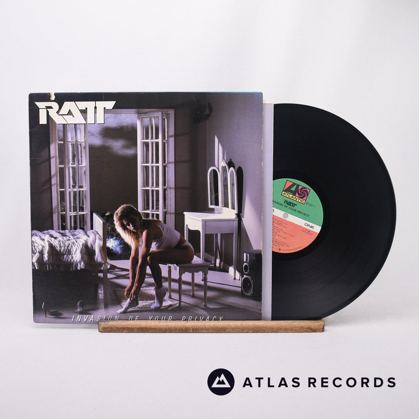 Ratt Invasion Of Your Privacy LP Vinyl Record - Front Cover & Record