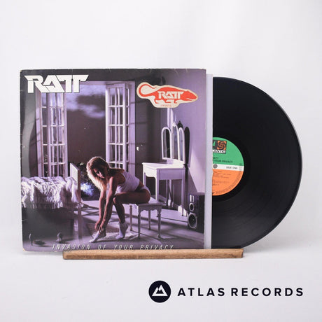 Ratt Invasion Of Your Privacy LP Vinyl Record - Front Cover & Record