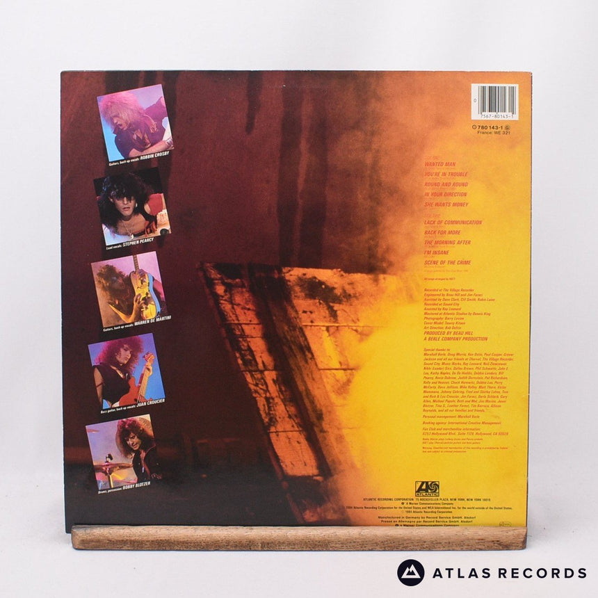 Ratt - Out Of The Cellar - LP Vinyl Record - EX/EX