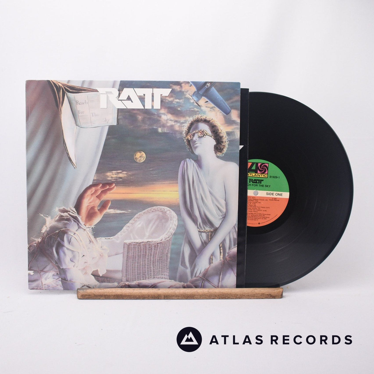 Ratt Reach For The Sky LP Vinyl Record - Front Cover & Record