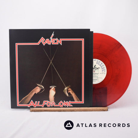 Raven All For One LP Vinyl Record - Front Cover & Record