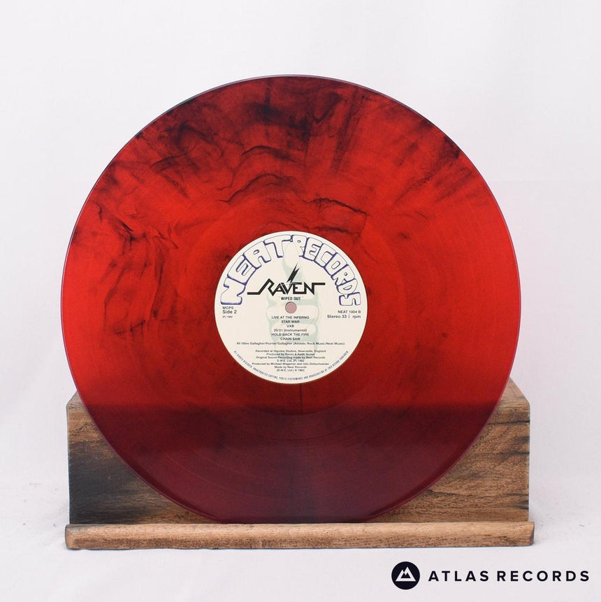 Raven - All For One - Red & Black Smoke Reissue 1/A 2/A LP Vinyl Record - EX/NM