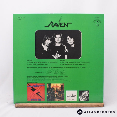 Raven - Crash Bang Wallop - Maroon Marbled 12" Vinyl Record - EX/NM