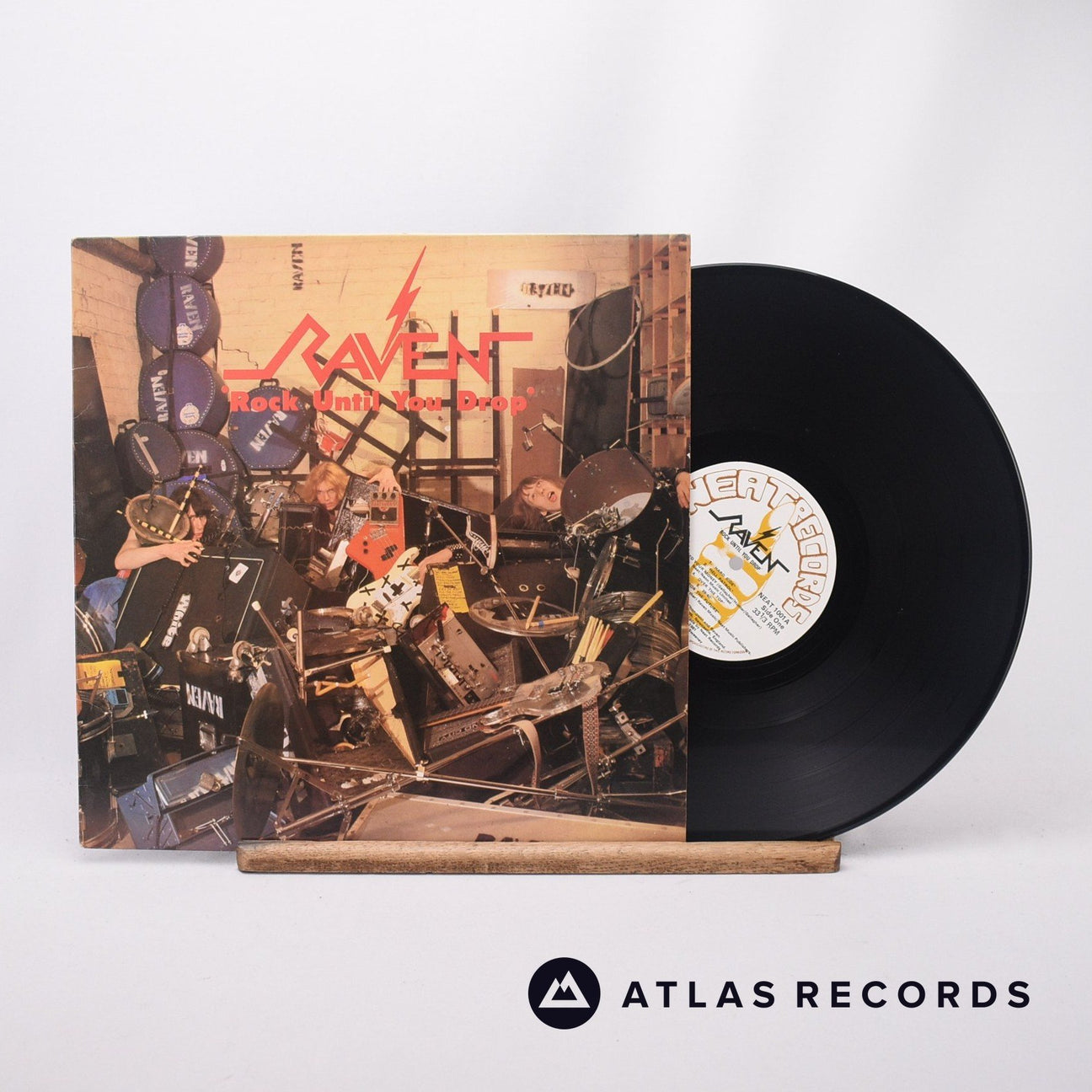 Raven Rock Until You Drop LP Vinyl Record - Front Cover & Record