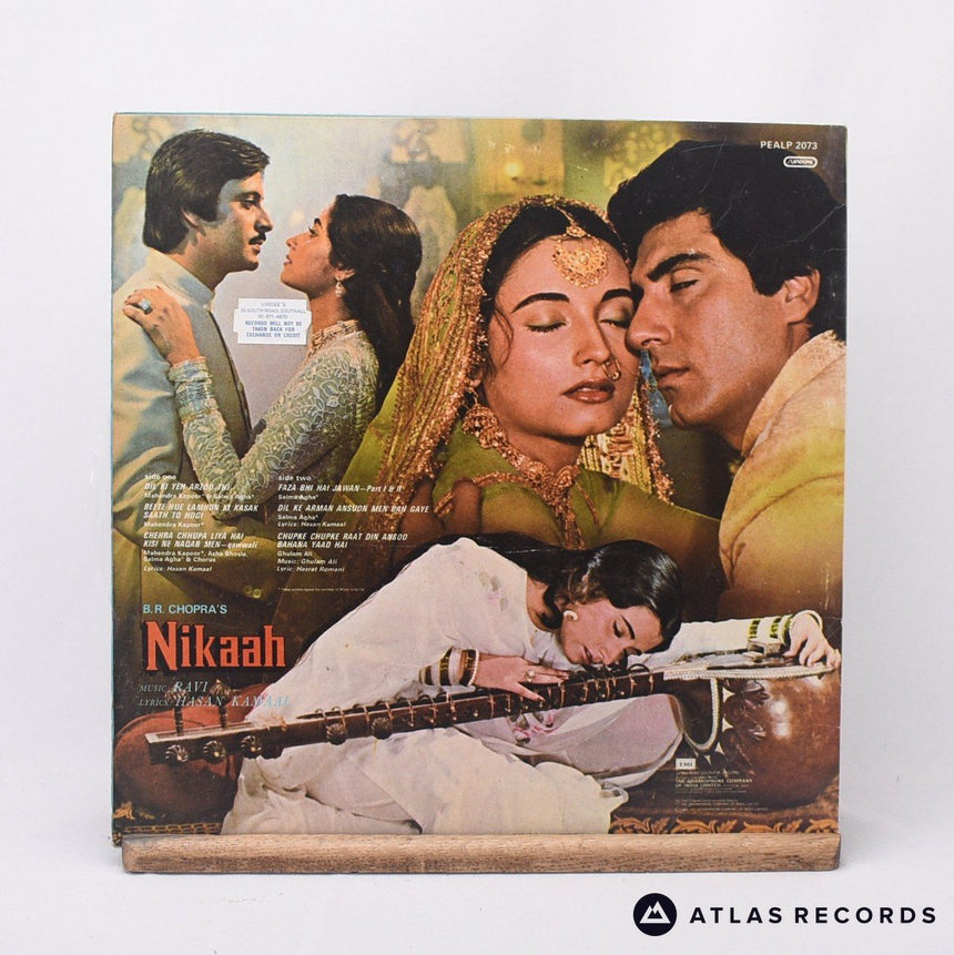 Ravi - Nikaah - India T2 T2 LP Vinyl Record - EX/EX