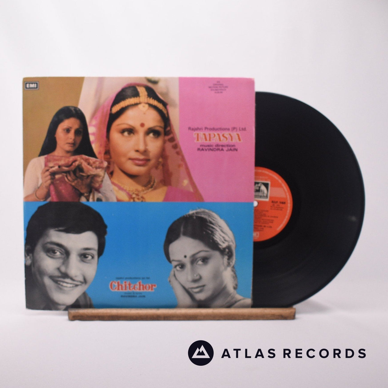 Ravindra Jain Tapasya LP Vinyl Record - Front Cover & Record