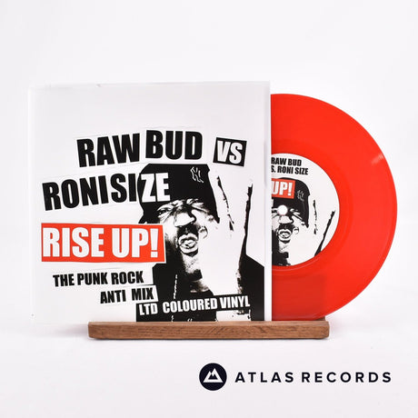Raw Bud Rise Up! 7" Vinyl Record - Front Cover & Record