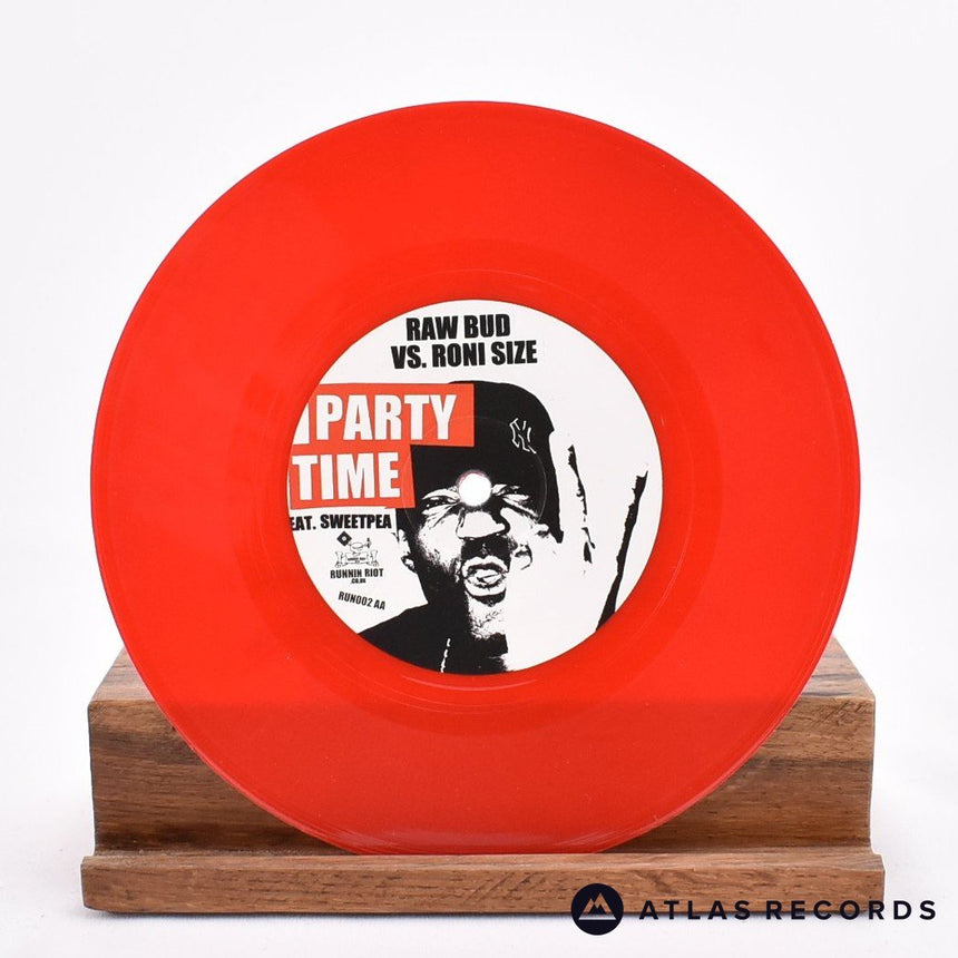Raw Bud - Rise Up! - Red Limited Edition 7" Vinyl Record - NM/NM