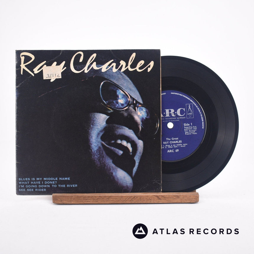 Ray Charles Blues Is My Middle Name 7" Vinyl Record - Front Cover & Record