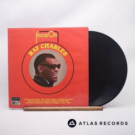 Ray Charles Focus On Ray Charles Double LP Vinyl Record - Front Cover & Record