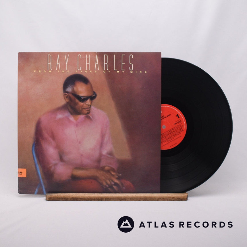 Ray Charles From The Pages Of My Mind LP Vinyl Record - Front Cover & Record