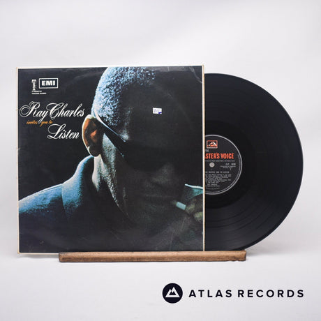 Ray Charles Invites You To Listen LP Vinyl Record - Front Cover & Record