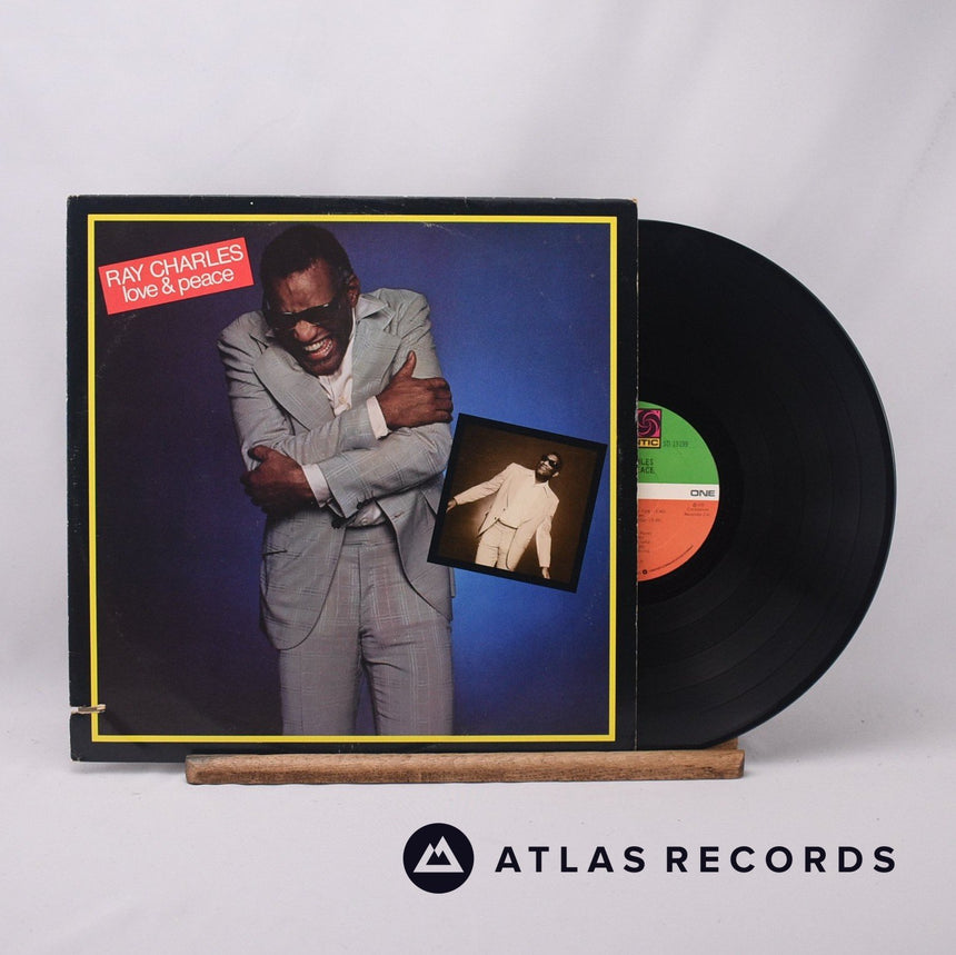 Ray Charles Love & Peace LP Vinyl Record - Front Cover & Record