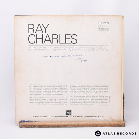 Ray Charles - Ray Charles - LP Vinyl Record - VG+/VG