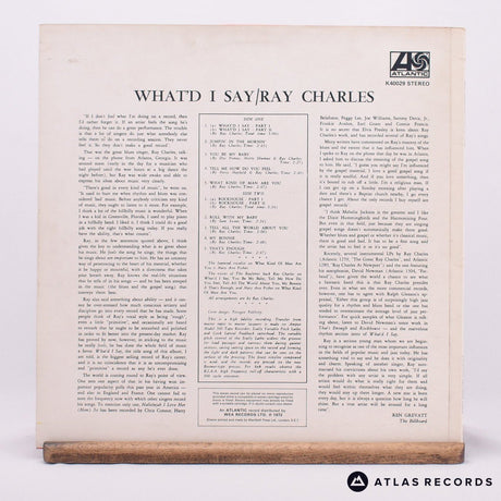 Ray Charles - What'd I Say! - Reissue LP Vinyl Record - VG+/EX