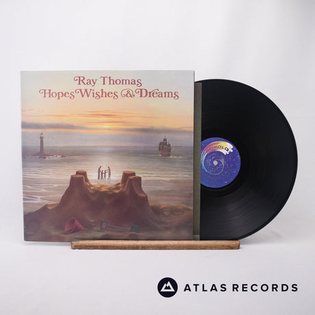 Ray Thomas Hopes Wishes & Dreams LP Vinyl Record - Front Cover & Record