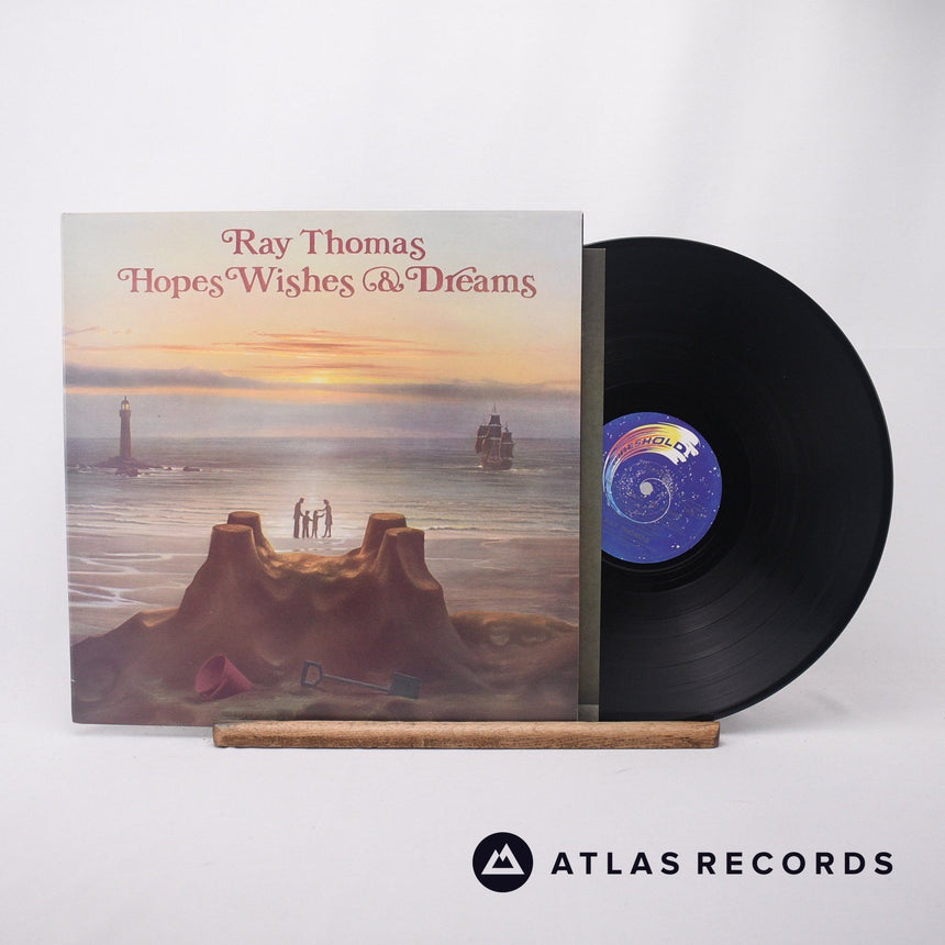 Ray Thomas Hopes Wishes & Dreams LP Vinyl Record - Front Cover & Record