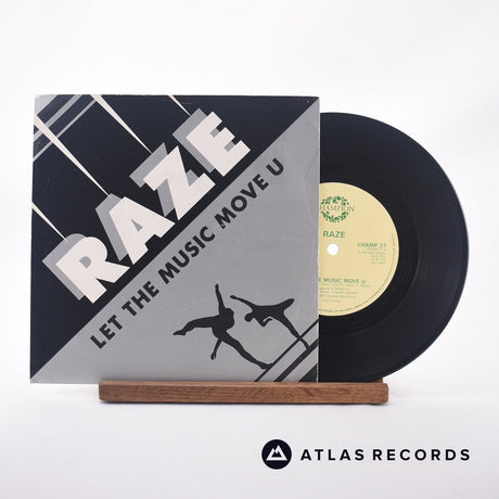 Raze Let The Music Move U 7" Vinyl Record - Front Cover & Record