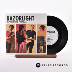 Razorlight Before I Fall To Pieces 7" Vinyl Record - Front Cover & Record