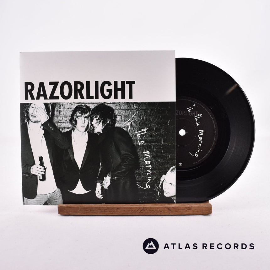 Razorlight In The Morning 7" Vinyl Record - Front Cover & Record