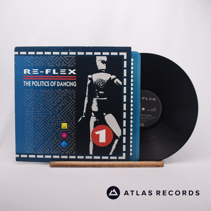 Re-Flex The Politics Of Dancing LP Vinyl Record - Front Cover & Record