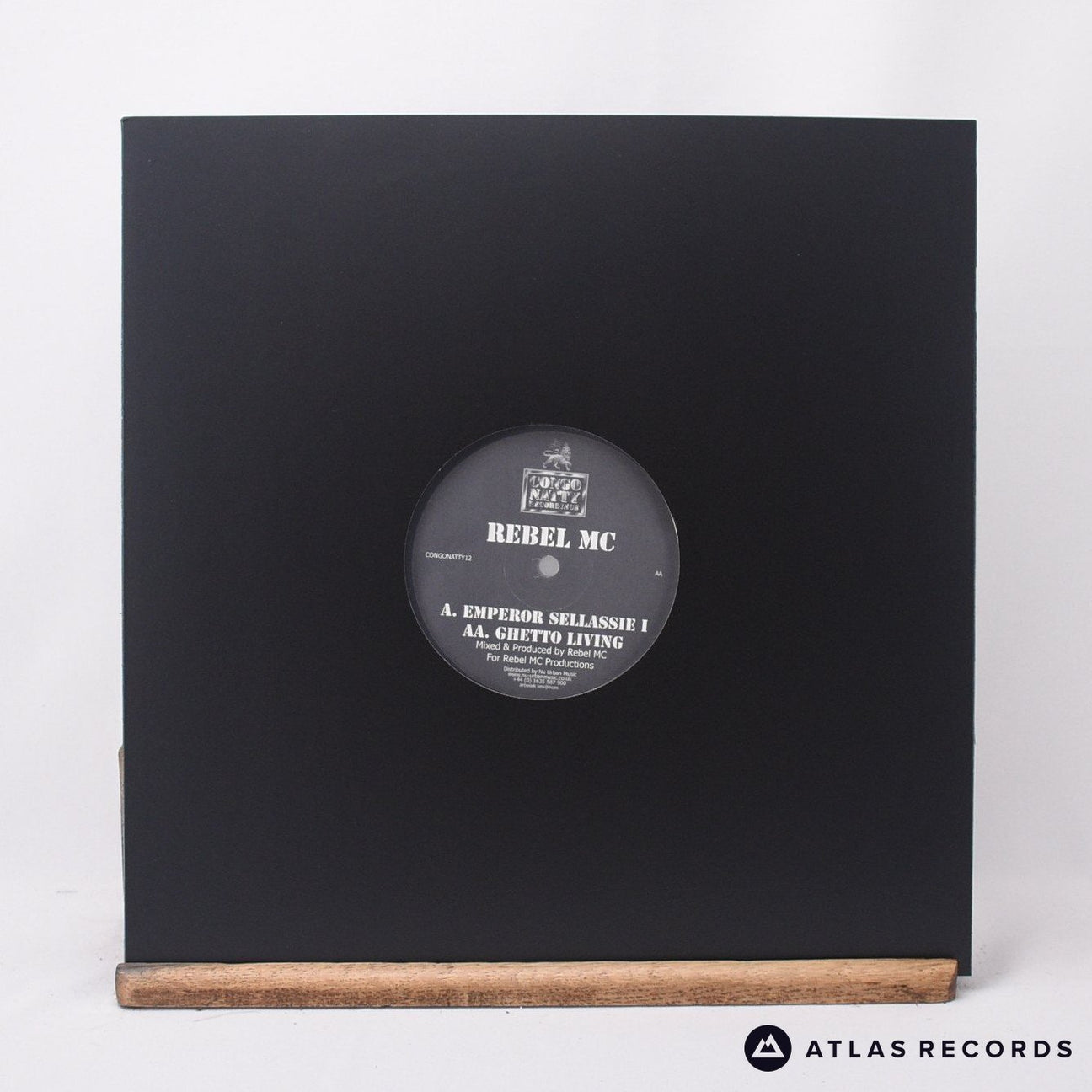 Rebel MC Emperor Selassie I 12" Vinyl Record - In Sleeve