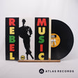 Rebel MC Rebel Music LP Vinyl Record - Front Cover & Record