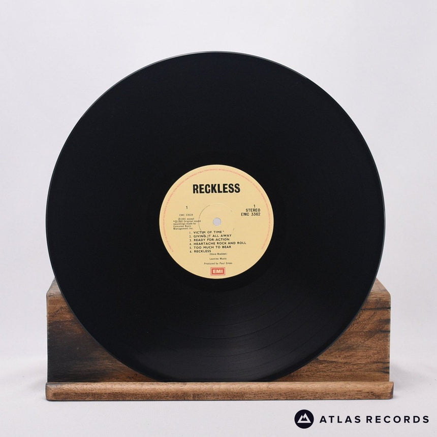 Reckless - Reckless - LP Vinyl Record - VG+/EX