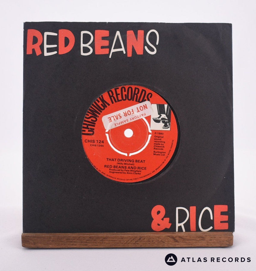 Red Beans And Rice That Driving Beat 7" Vinyl Record - Front Cover & Record