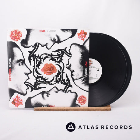 Red Hot Chili Peppers Blood Sugar Sex Magik 2 x LP Vinyl Record - Front Cover & Record