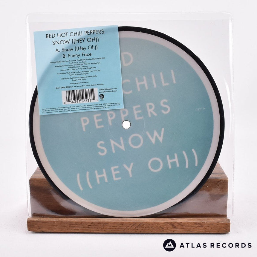 Red Hot Chili Peppers Snow ((Hey Oh)) 7" Vinyl Record - Front Cover & Record