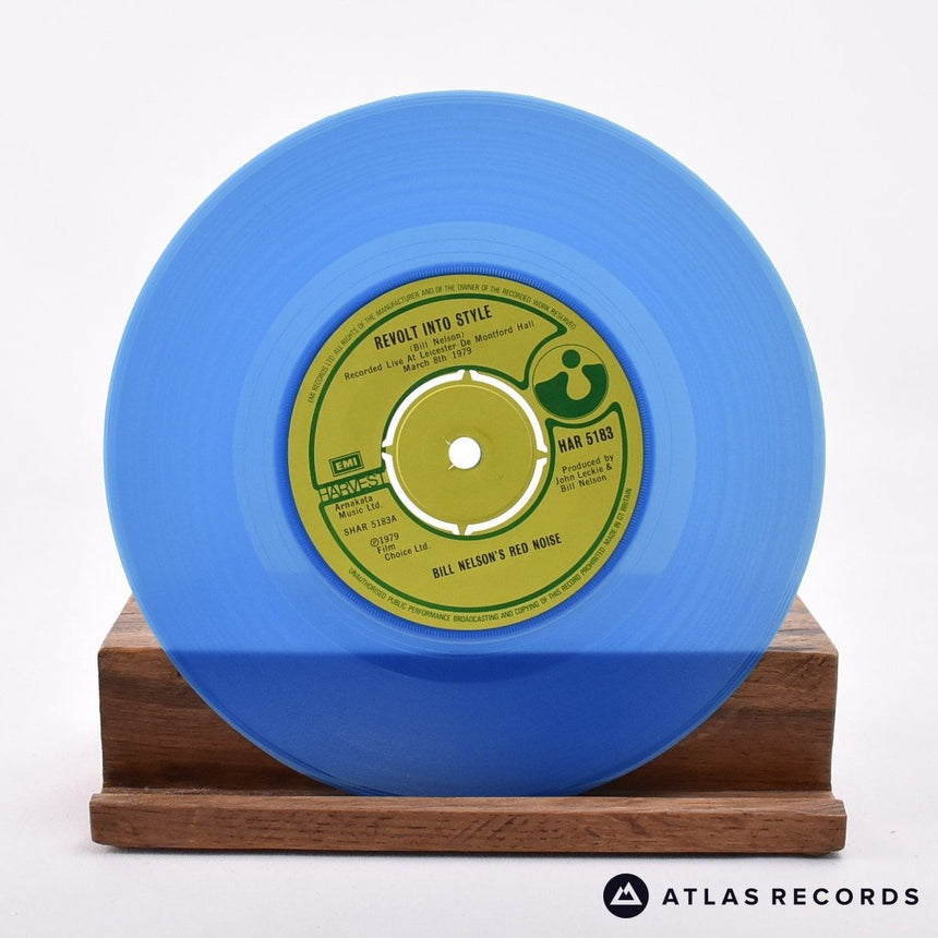 Red Noise - Revolt Into Style - Blue 7" Vinyl Record - VG+/EX