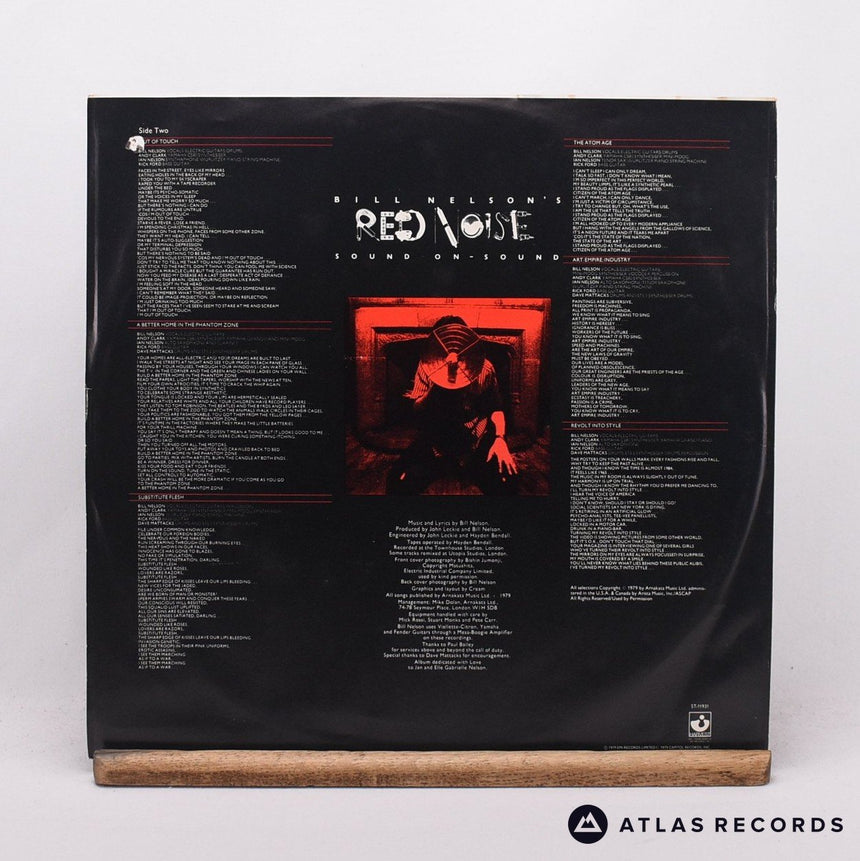 Red Noise - Sound On Sound - Canada LP Vinyl Record - VG+/EX