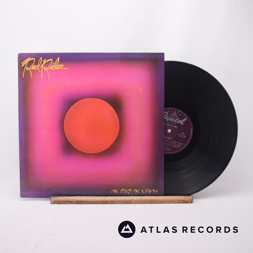 Red Rider As Far As Siam LP Vinyl Record - Front Cover & Record