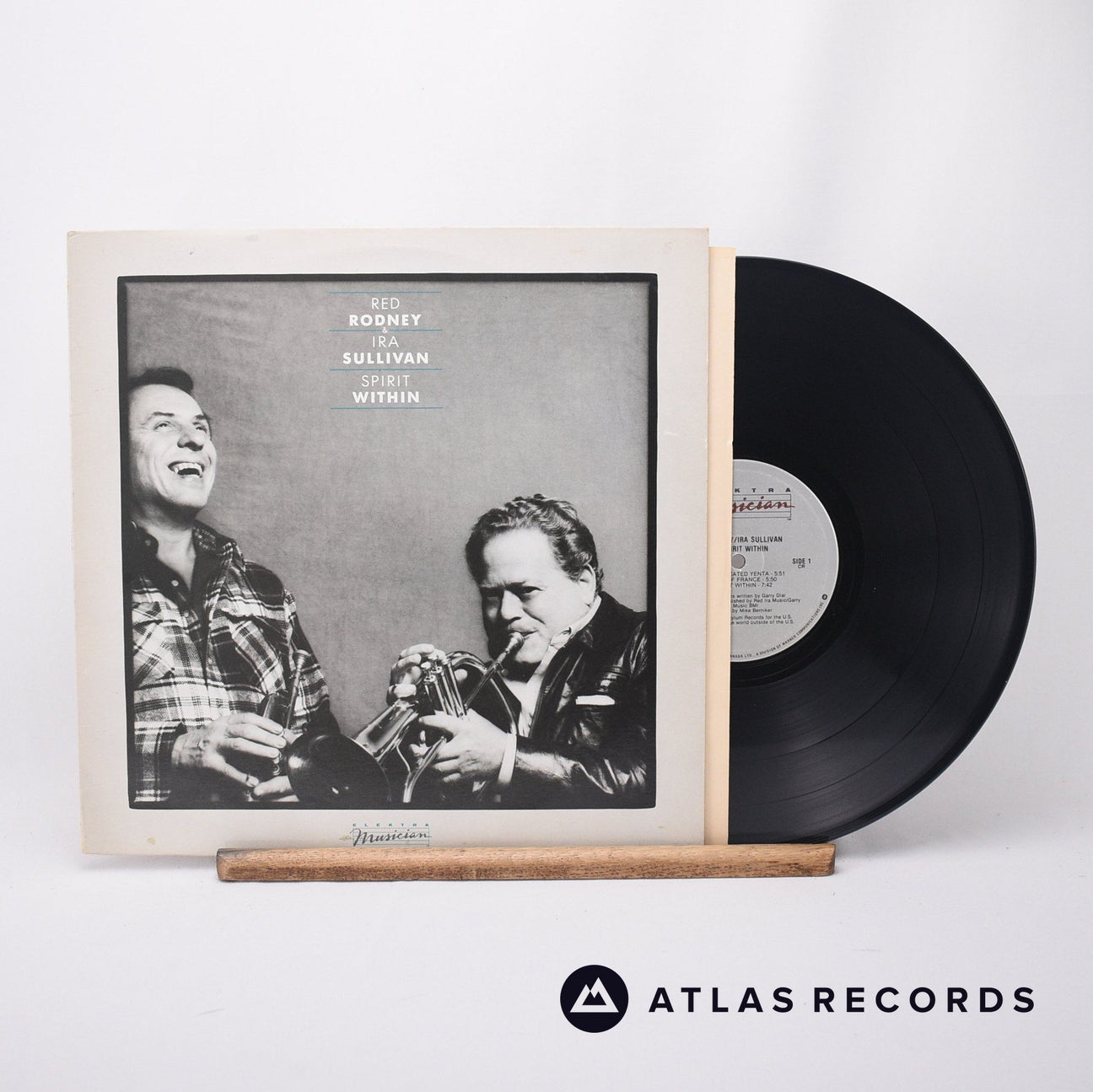 Red Rodney Spirit Within LP Vinyl Record - Front Cover & Record