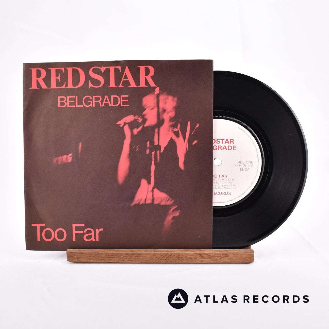 Red Star Belgrade Too Far 7" Vinyl Record - Front Cover & Record