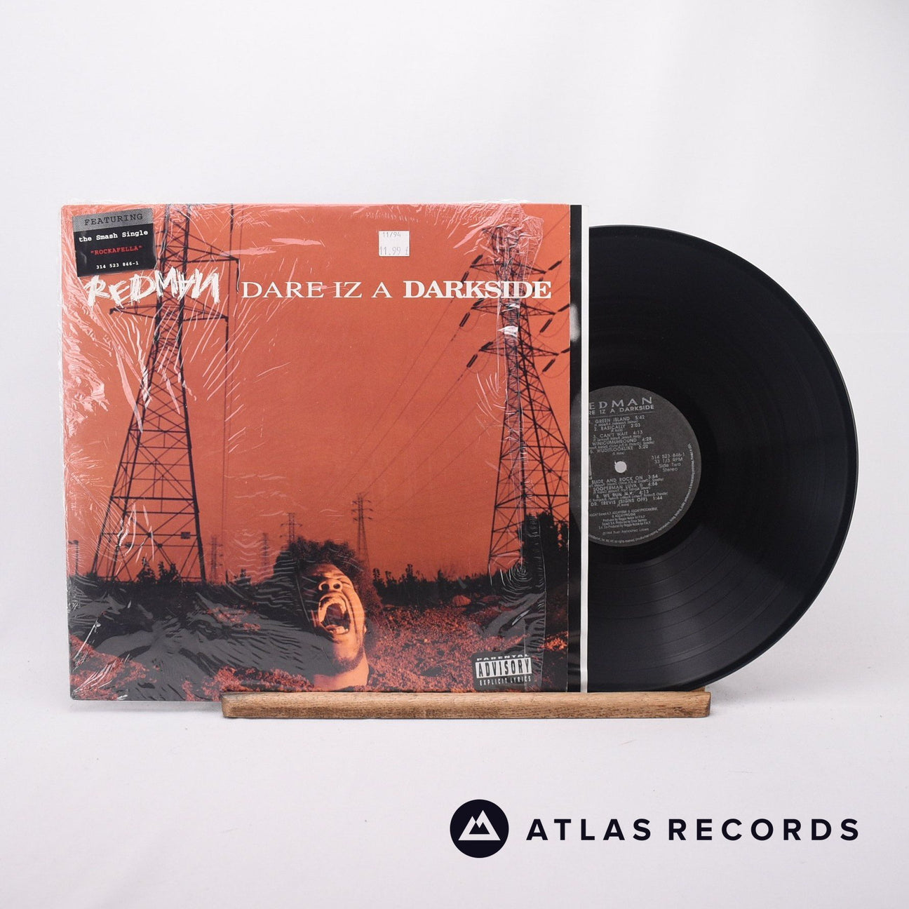 Redman Dare Iz A Darkside LP Vinyl Record - Front Cover & Record