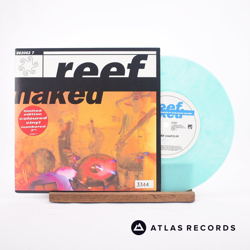 Reef Naked 7" Vinyl Record - Front Cover & Record