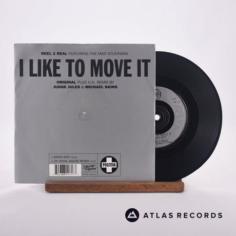 Reel 2 Real I Like To Move It 7" Vinyl Record - Front Cover & Record