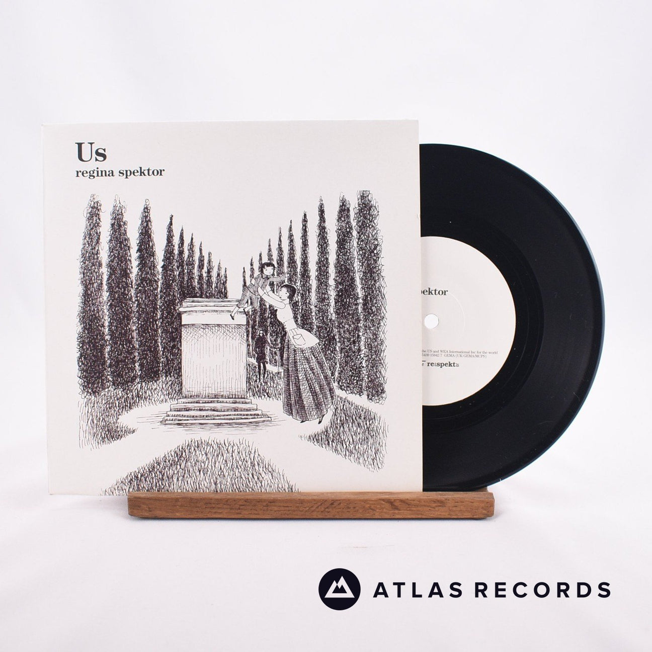 Regina Spektor Us 7" Vinyl Record - Front Cover & Record