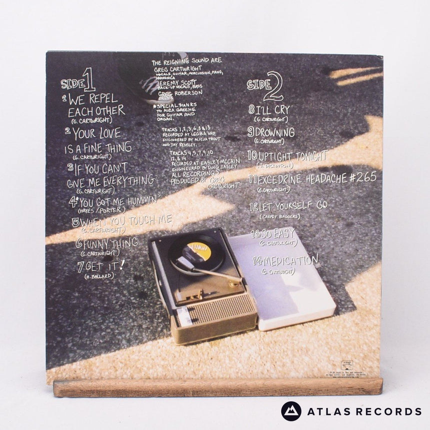 Reigning Sound - Too Much Guitar - Us LP Vinyl Record - VG+/EX