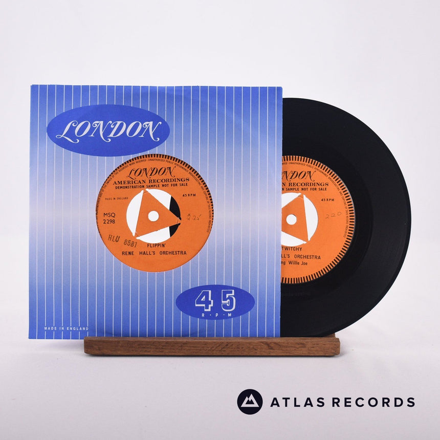 René Hall's Orchestra Flippin’ 2 x 7" Vinyl Record - Front Cover & Record