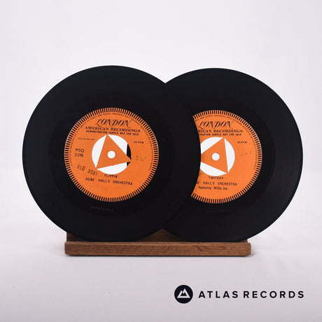 René Hall's Orchestra - Flippin’ - Promo Mono 2 x 7" Vinyl Record - NM/EX